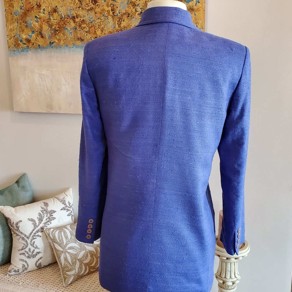 EUC Valerie Steven's Silk Blazer - Picture 4 of 6